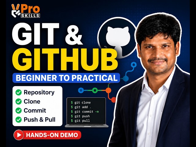 Git & GitHub Tutorial for Beginners | Repository, Clone, Commit, Push & Pull | Complete Practical