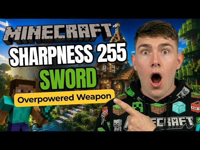 How to Get Sharpness 255 Sword in Minecraft 26.1.2 (Updated 2026 Guide)