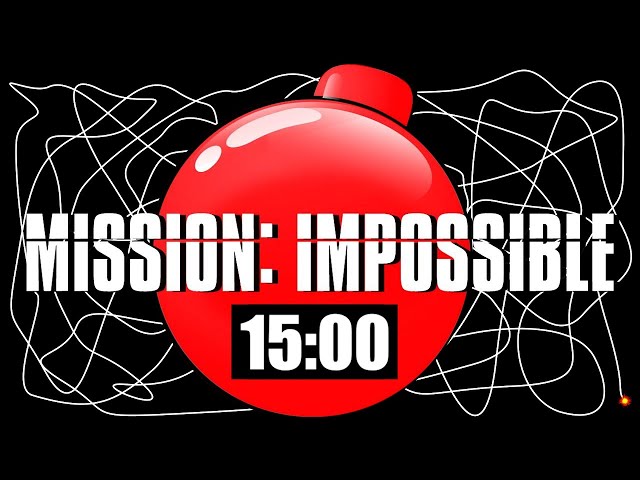 15 Minute Timer Bomb [MISSION IMPOSSIBLE] 💣