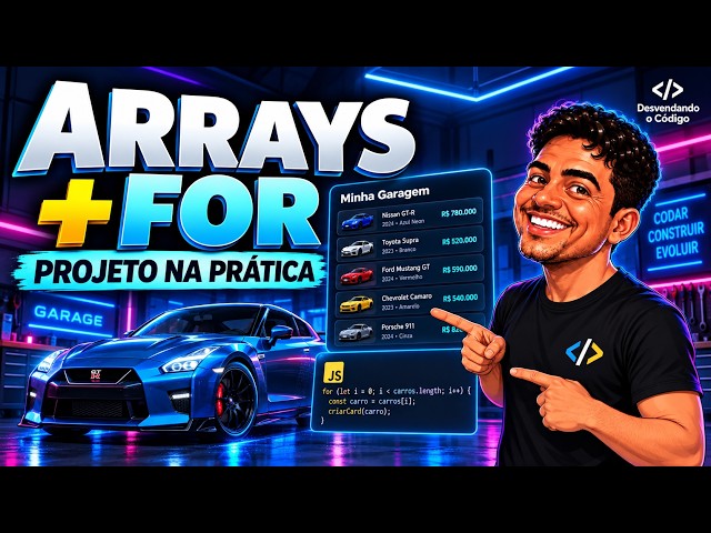 JavaScript Arrays and For Loops: Create a Car List from Scratch