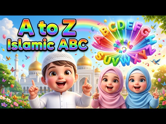 Best Islamic Educational Song for Toddlers: The Alphabet Song | Jannah Muslim Kids