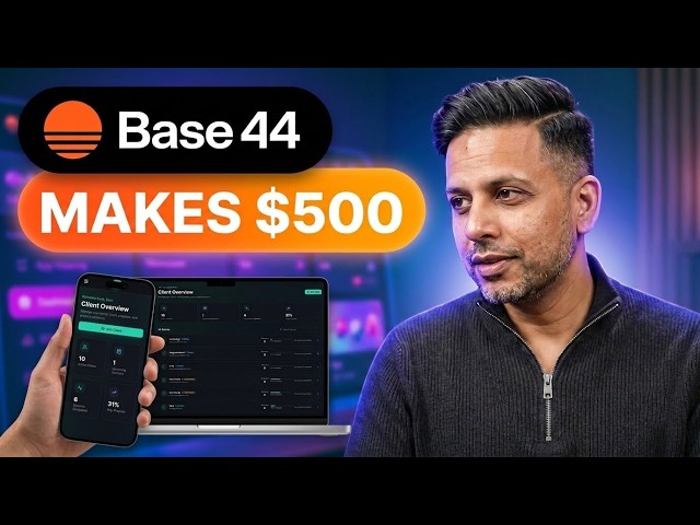 How I Turned One Base44 App Into $500 (No Code, 12 Minutes)