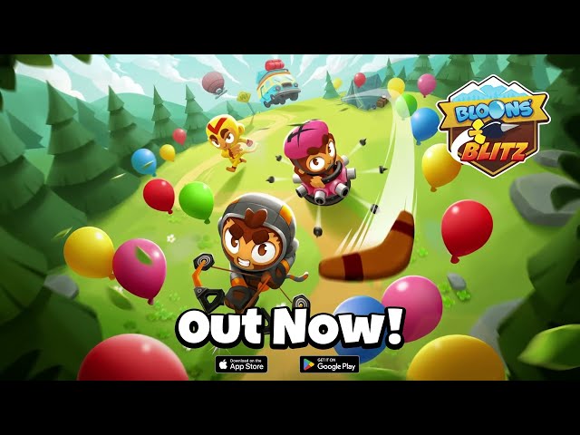 Bloons Blitz is officially out now worldwide! Download the game for FREE! 🚌🎈