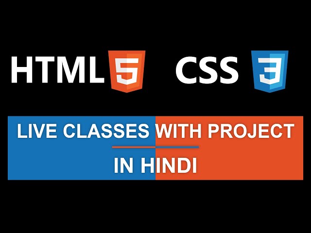 🔴 1. Complete HTML & CSS Tutorial for beginners in Hindi #htmlcss  @WebTutorialGuru​
