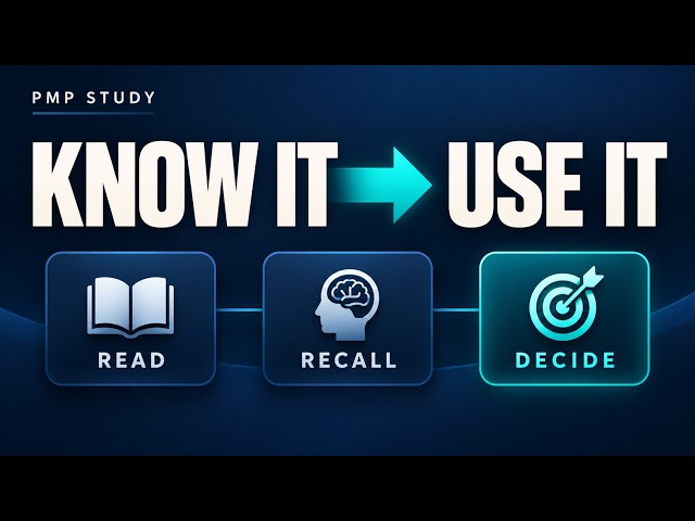 PMP Exam Preparation: Practise Judgment Beyond Memorisation