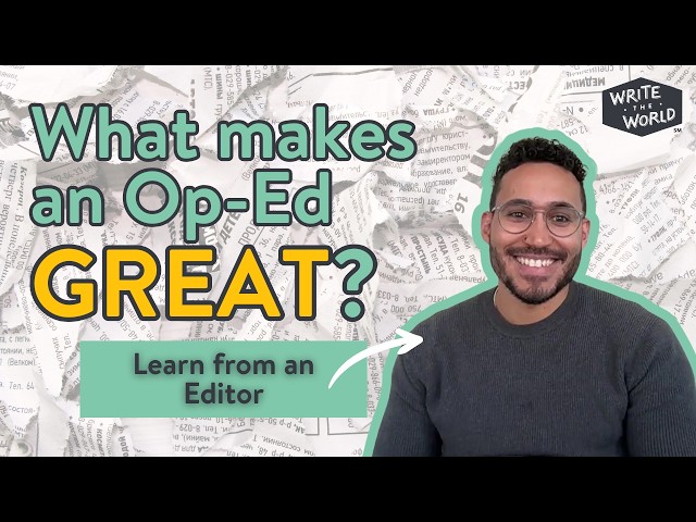 What Is an Op‑Ed? 💡 Tips from a Real Editor
