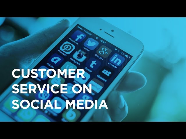 Customer service on social media and how people adapt to technology