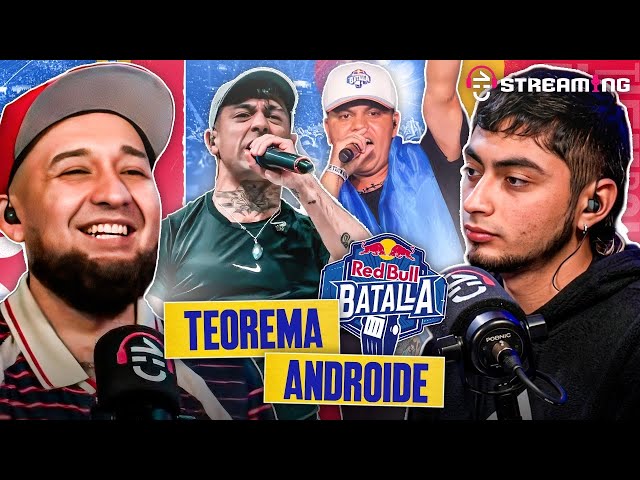 THEOREM VS ANDROID | NITRO and ELEMENTAL react to RED BULL INTERNATIONAL ROUND OF 16