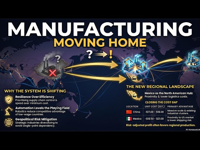 Nearshoring: Why Manufacturing is Moving Back Home (The Great Reshoring)