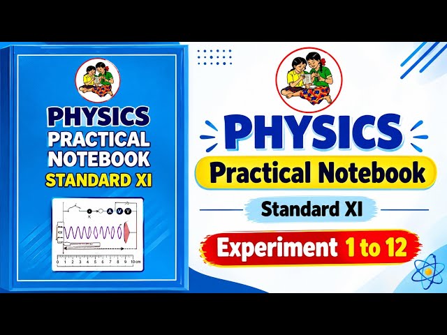 11th Physics Practical Book Solutions 2026 | Class 11 Physics Practical Notebook #class10th 