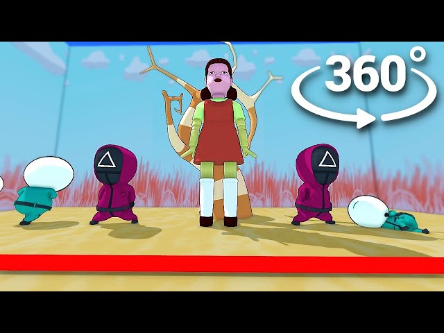 SQUID GAME 360° Video VR Red Light, Green Light