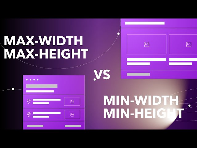 CSS min-width, max-width, min-height & max-height Explained | Responsive Design Tutorial
