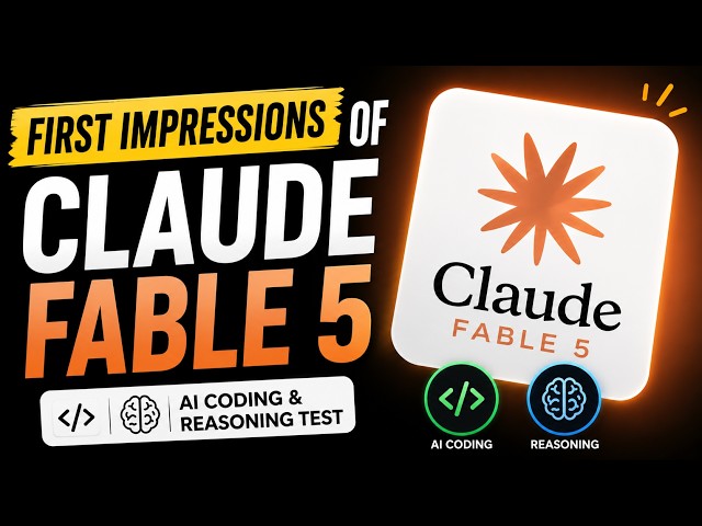 First Impressions of Claude Fable 5 | AI Coding & Reasoning Test