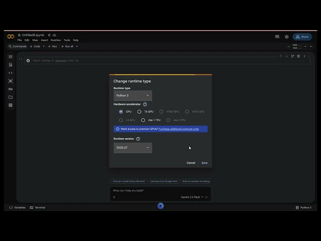 Pycaret - "Downgrading" Python on Colab