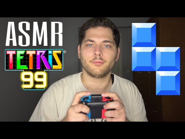 ASMR Français : JE JOUE À TETRIS 99 🎮 (En vrai je ne suis pas si fort que ça)
