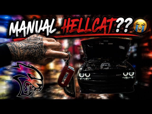 I bought a MANUAL hellcat with ZERO experience… (RIP Clutch)