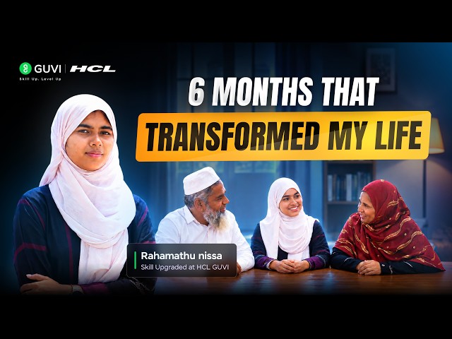 Zero Coding Experience to Associate Software Engineer - Her Success Story | HCL GUVI