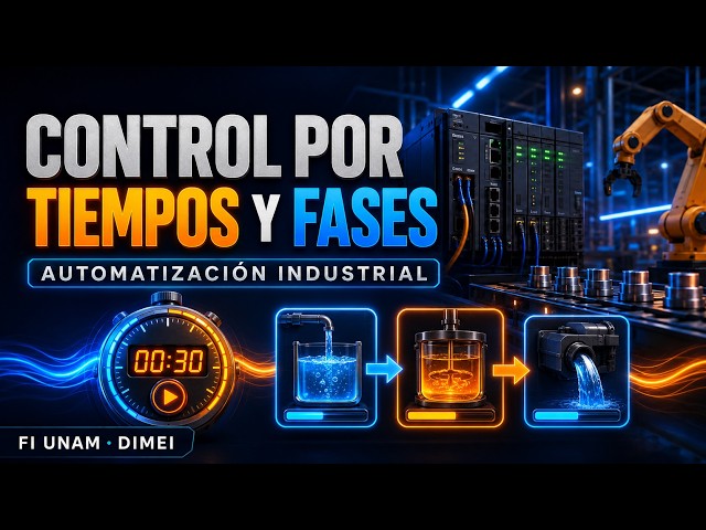 Automatización industrial: control basado en tiempos y control basado en fases