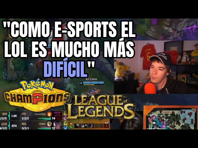Is the Pokémon or LoL COMPETITIVE scene HARDER? | Folagor and CabraMaravilla's take