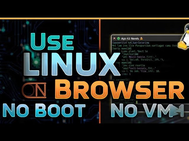 Run Linux on your Browser - No Boot | No VMs | No Installation 