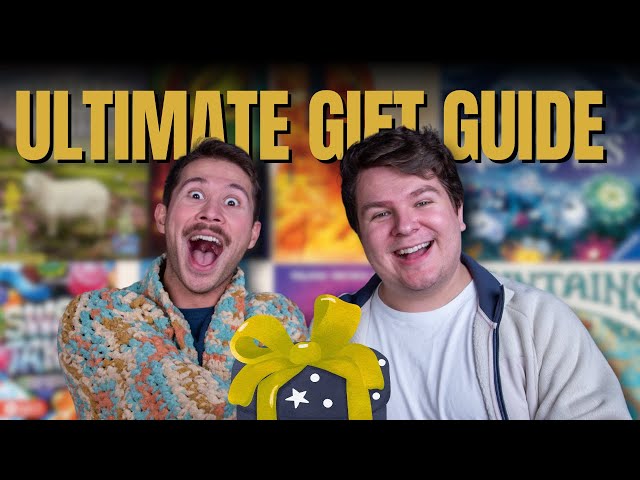 Ultimate Board Game Gift Guide | Family, Party, Cooperative, 2-Player, Small Box and Strategy Games!