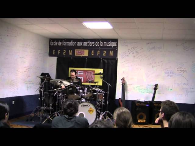 Damien Schmitt Drum Solo (complet) - EF2M novembre 2011