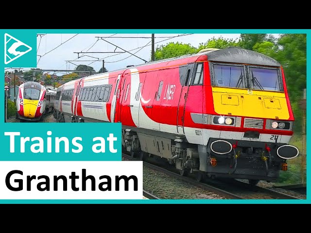 Trains at Grantham (ECML) 26/10/2021