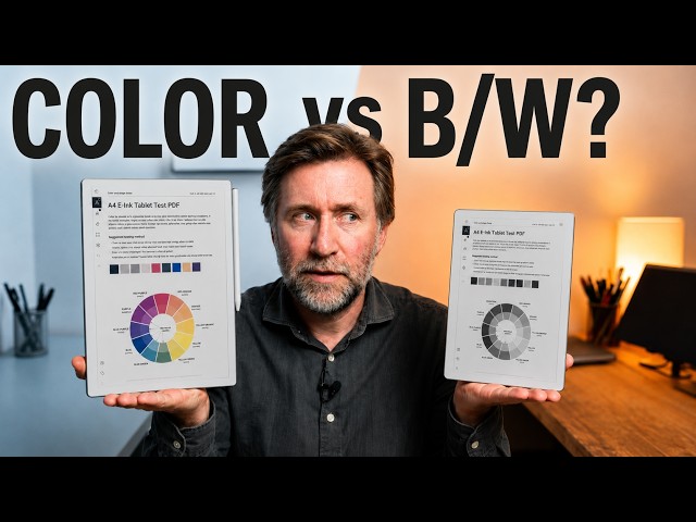 reMarkable Pure vs reMarkable Pro - B/W E-Ink Vs Colour