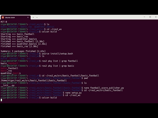 Project 3: Step-by-Step: Writing Your Own Publisher and Subscriber in ROS 2