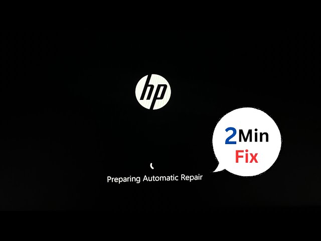 Preparing Automatic Repair Windows 10 Windows 11