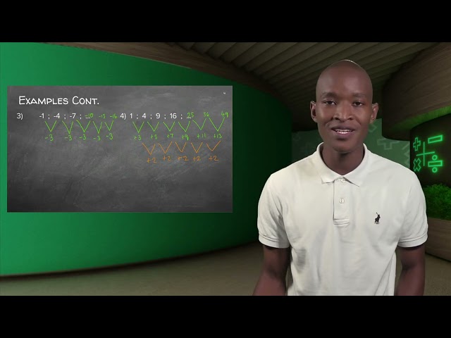 5.1 NUMERIC AND GEOMETRIC PATTERNS - INVESTIGATE AND EXTEND NUMERIC AND GEOMETRIC PATTERNS