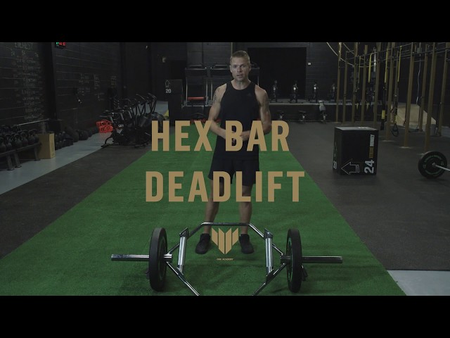 How-To Do A Hex Bar Deadlift • One Academy Training