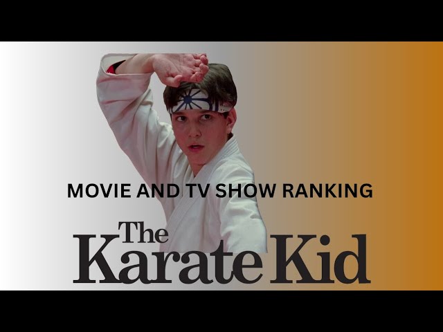 Karate kid/Cobra kai ranking
