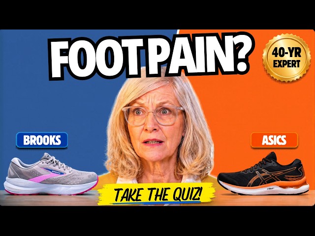 Brooks vs ASICS for Foot Pain — Which One Is Right for YOU? (Take the Quiz)