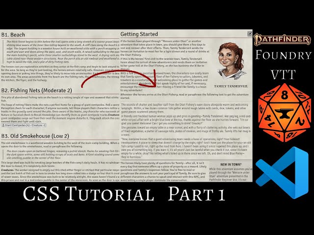 Upgrading your Journals with CSS | Part 1 | Foundry VTT