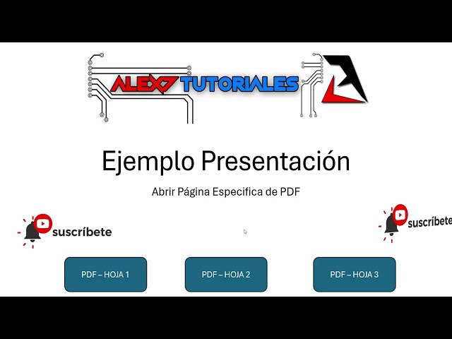 Open Specific PDF Page with Hyperlink in PowerPoint 🔗📚