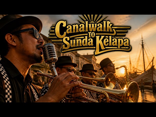 【Jakarta, Indonesia / スカロック】Canalwalk to Sunda Kelapa | Jakarta, Indonesia Ska Rock Walk