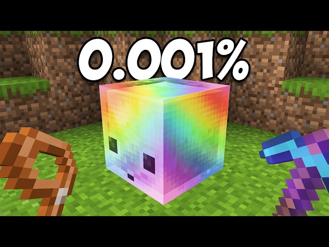 I Caught the RAREST Mobs in Minecraft...
