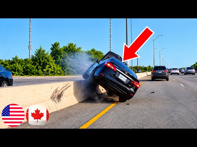 2 HOURS BEST OF CAR CRASHES COMPILATION | USA & Canada Accidents | Dash cam | Driving Fails - 11