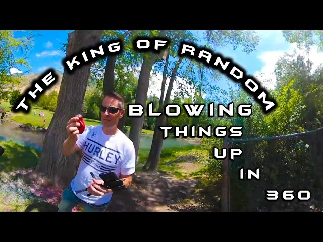 Blowing Things Up in 360 with The King of Random - Behind the Scenes Look