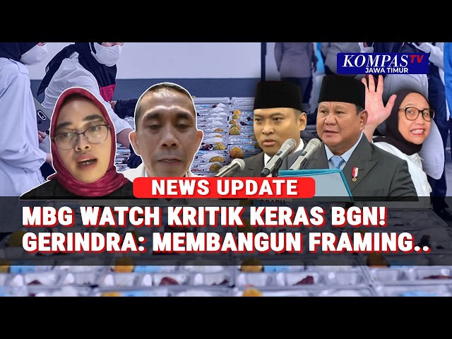 MBG Watch Criticizes the Transition from BGN Head Nanik to Sudaryono, Gerindra Spokesperson Respo...