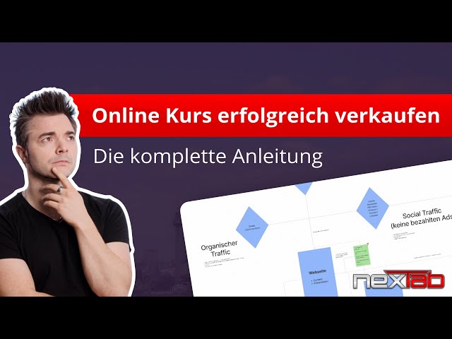 Wie plane und verkaufe ich erfolgreich einen Online Kurs  |  Komplett-Erklärung