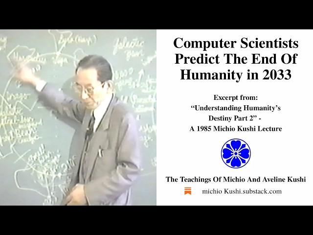 Computer Scientists Predict The End Of Humanity in 2033