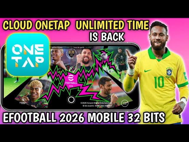 Cloud OneTap Unlimited Time, IS BACK, Premium, Infinite, Ping Stabil, efootball 32 Bits Cloud Game