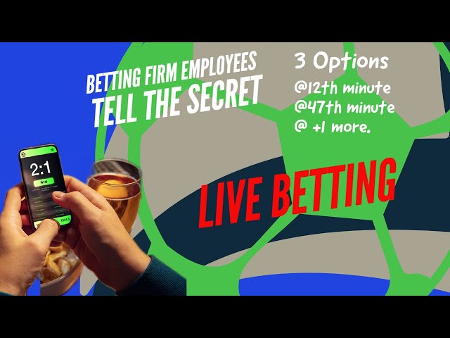 How To Make Money From Live Betting: The Simplest Way Ever!