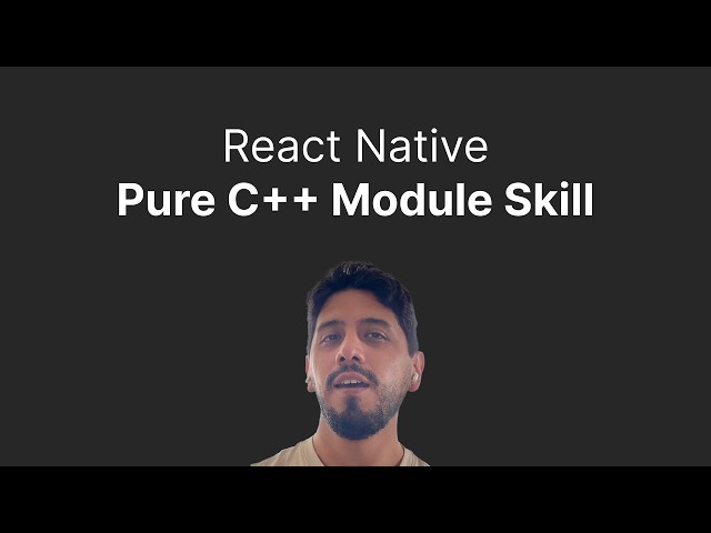 Introducing React Native Pure Module Skill