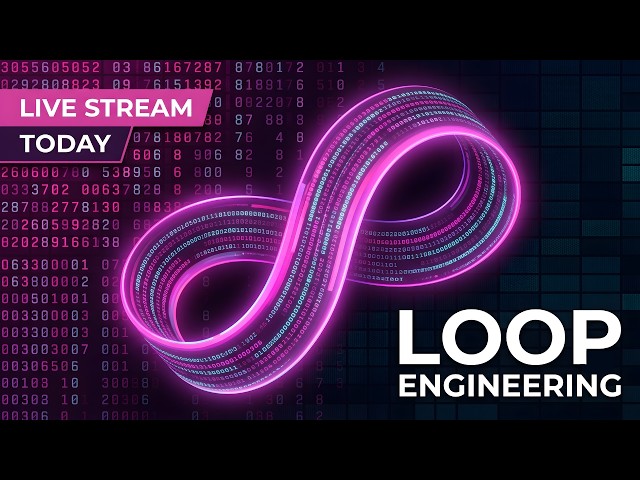 LOOP ENGINEERING #1: Stop Coding. Start Engineering #live #coding