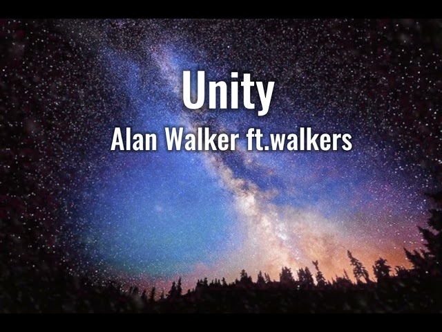 Nightcore - Unity (Alan Walker ft.Walkers) 1 hour
