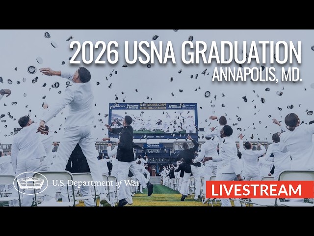 Chairman Caine Delivers Commencement Address to the 2026 Graduating Class of the U.S. Naval Academy