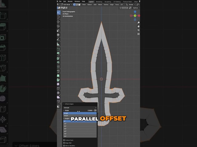 Perfect Edge Offsets in Blender - Here's How!